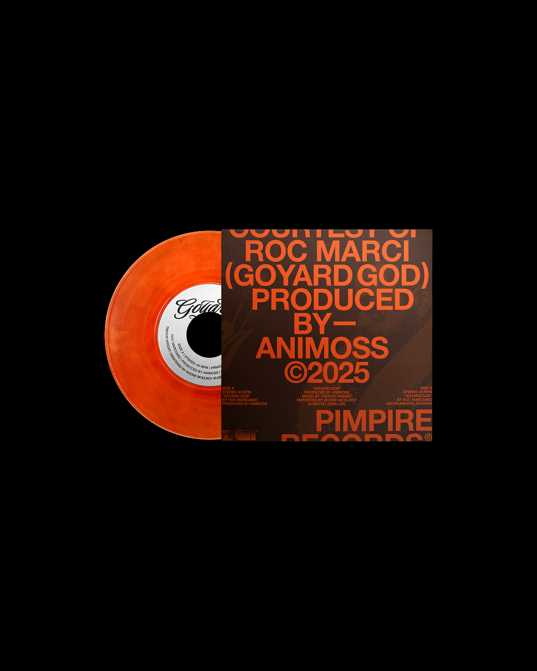 Roc Marciano Goyard God (orange)